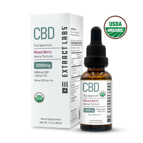 Organic CBD Oil | Mixed Berry Flavor