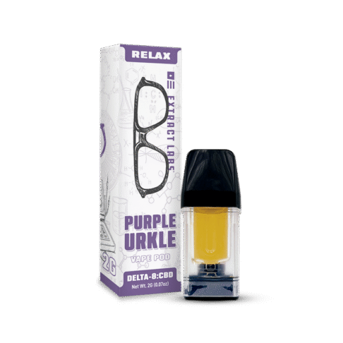 Purple Urkle Vape Pod | Relax | 12 Pack