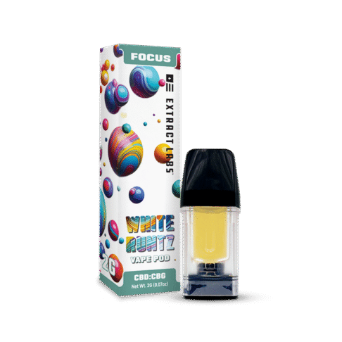 White Runtz Vape Pod | Focus | 12 Pack